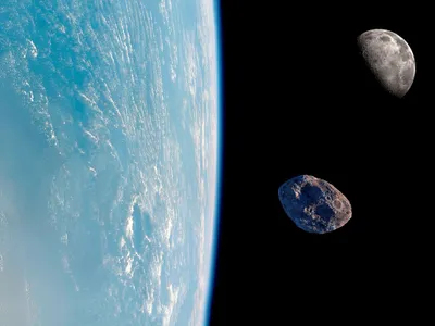 Un asteroid se apropie de Pământ - Foto: Profimedia Images - Imagine cu rol ilustrativ