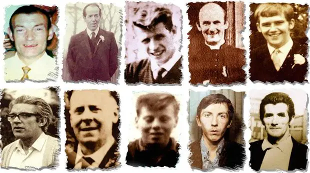 Vicitmele incidentelor de la Ballymurphy Foto: Belfats Telegraph