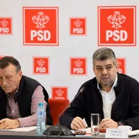 Ciolacu (dreapta), șeful interimar al PSD/FOTO: facebook.com