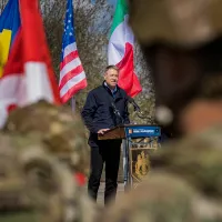 VIDEO Iohannis: România este de acord cu noul pachet de sancţiuni împotriva Rusiei / Inquam Photos / Costin Dincă
