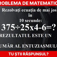 Problemă de matematică Foto: Newsweek