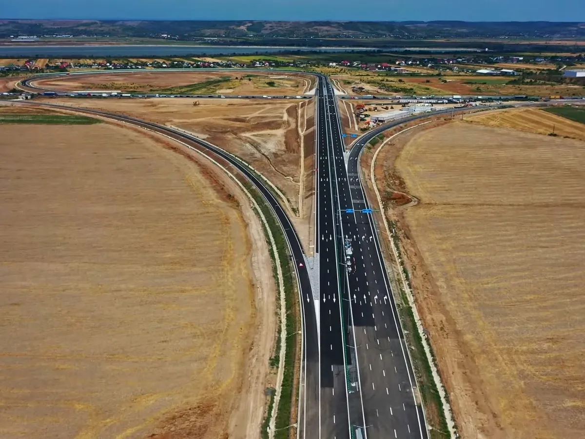 Veste bună de pe una din Autostrăzile vitale ale României. S-a ajuns la un stadiu de 90%