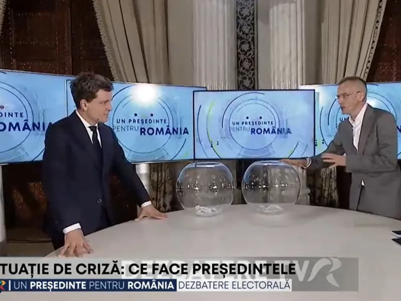 LIVE Nicușor Dan, singur în fața alegătorilor la TVR. Dezbatere decisivă. Simion a boicotat din nou - FOTO: captură video (imagine cu rol ilustrativ)