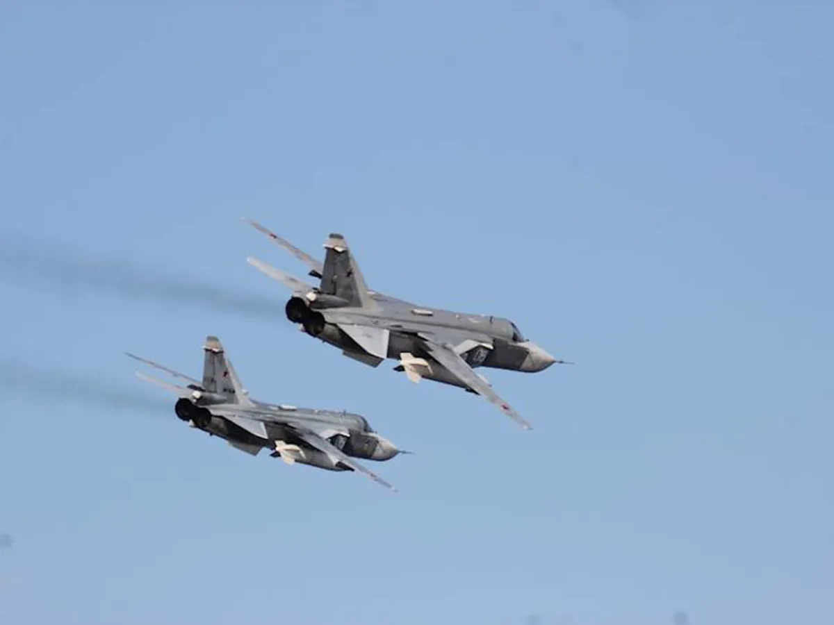 Avioane de atac Sukhoi ale Rusiei - Foto: Profimedia Images