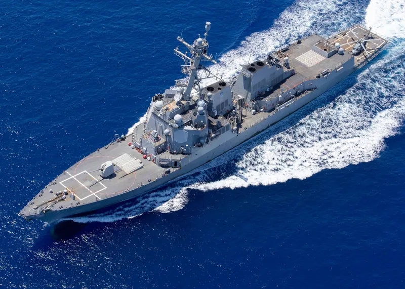 Distrugătorul Marinei SUA USS Stockdale - Foto: Profimedia Images