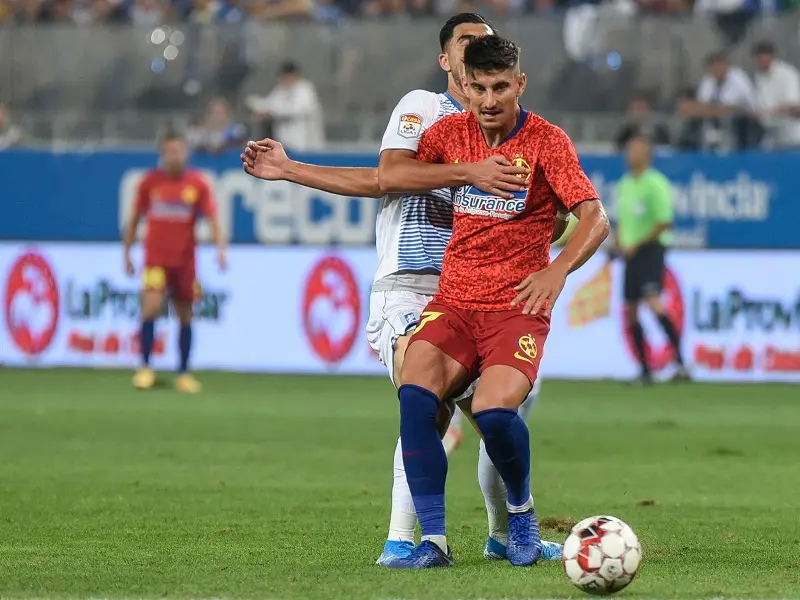 FCSB - Craiova, unul dintre meciurile în care a jucat Florinel Coman în perioada septembrie - decembrie 2019 Foto: INQUAM Photos/ Bogdan Danescu