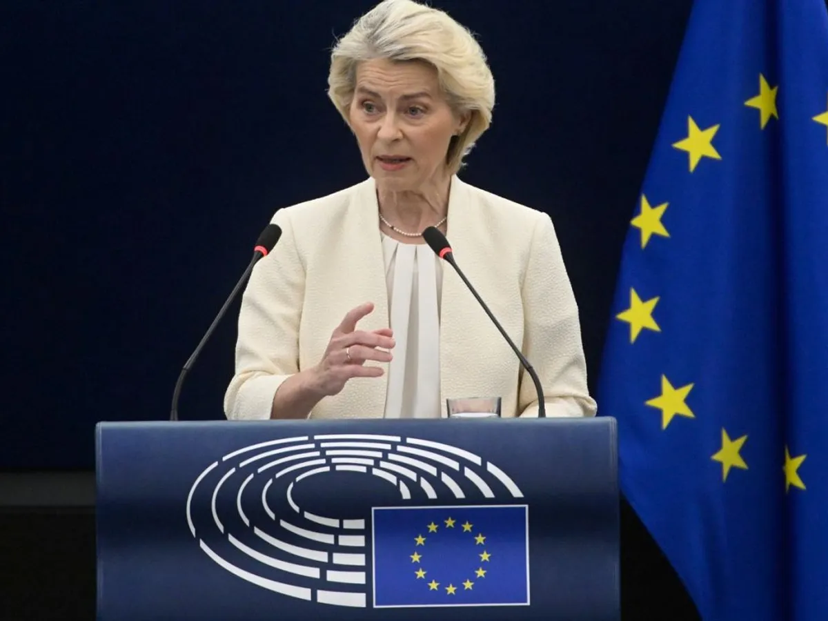 Preşedintele Comisiei Europene, ursula vonder Leyen, principalul exponent al Pactului Verde - Foto: Profimedia Images