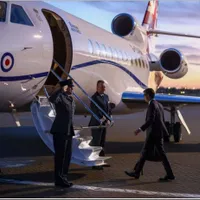 Rusia atacă avionul ministrului Apărării din Marea Britanie - Foto: No 10 Downing Street/Simon Dawson  (imagine cu caracter ilustrativ)