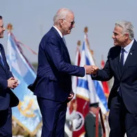 Prima vizită oficială a președintelui american Joe Biden în Israel/foto: profimedia