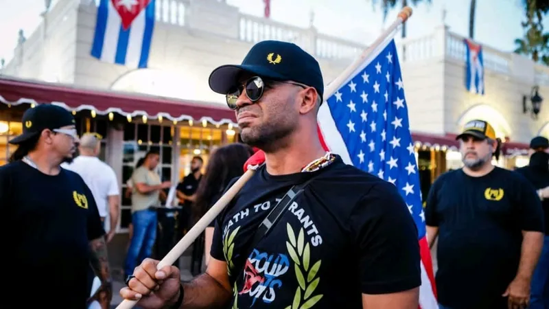 Henry 'Enrique' Tarrio va sta cinci luni la închisoare. FOTO: Facebook