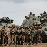 Soldați cu armament, imagine cu caracter ilustrativ - Foto: Profimedia