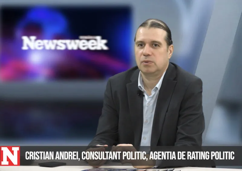Cristian Andrei, consultant politic, Agenția de Rating Politic Foto: NWR