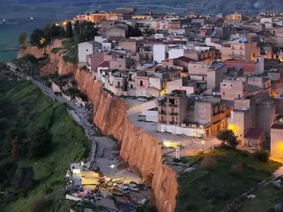 Niscemi, provincia Caltanissetta, Sicilia. Un oraş în curs de dispariţie - Foto: Profimedia Images