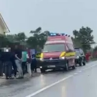 Tragedie, pe DN 55. O fetiță de 4 ani a traversat și a fost spulberată de o mașină. / Foto: Info Trafic 24, Facebook