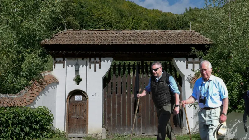 „Regatul lui Charles” din Transilvania. 900 de lei/noapte, traiul regesc într-un sat de 350 de ani - Foto: Profimedia Images