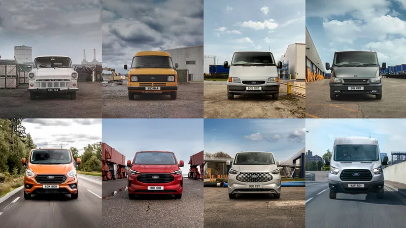 Povestea celei mai vândute dube din istorie: 60 de ani, peste 13.000.000 unități - Foto: Ford