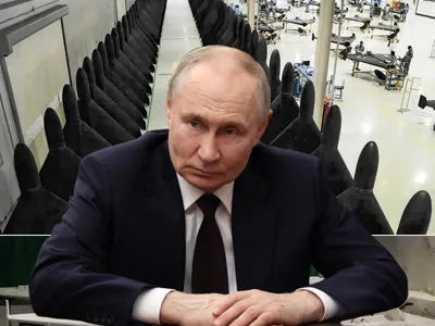 Putin și-a triplat producția de drone cu ajutorul Chinei: „Know-how-ul chinezesc a fost esențial” - Foto: Profimedia images
