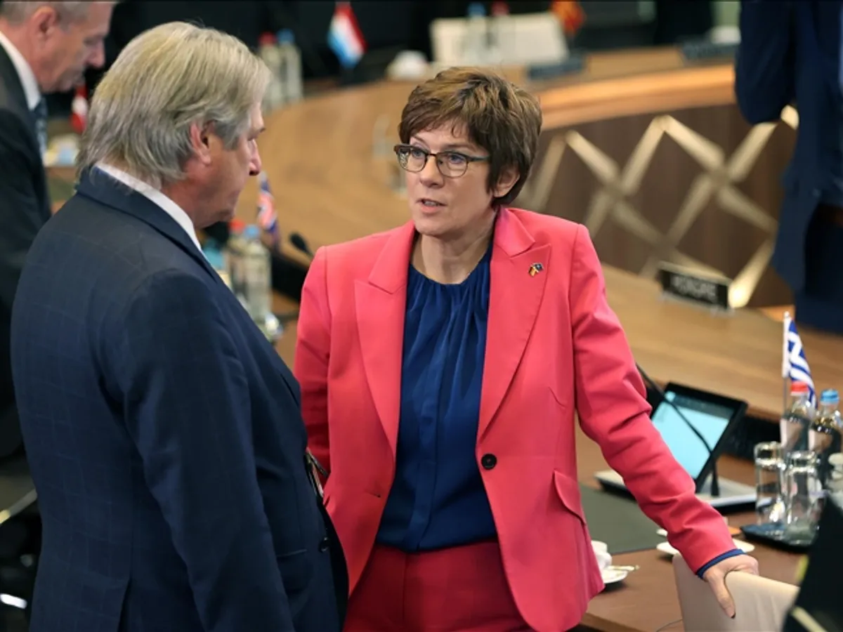 Ministrul german al Apărării, Annegret Kramp-Karrenbauer/foto: reuters