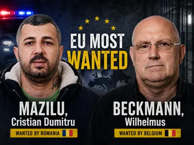 Europol caută marii fugari ai Europei. Sursa: Eu Most Wanted