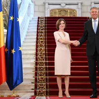 Maia Sandu vine în România într-un moment foarte complicat în care Rusia a pus „tunurile” pe Moldova - FOTO: Profimedia Images