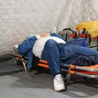 Medic ATI avertizează că dacă lucrurile vor continua în ritmul acesta pacienții vor ajunge să stea în curtea spitalelor/FOTO: Diaconu Stefan Mihai