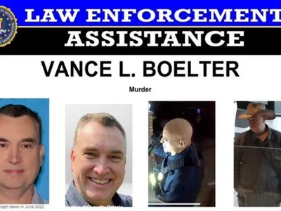 FBI a pus recompensă de 50.000 $ pe capul lui Boulter. A împușcat 2 parlamentari SUA, unul a murit - Foto: FBI
