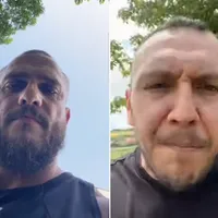 Interlopul Crețu îl amenință pe luptătorul Kamaz Foto: captura Youtube