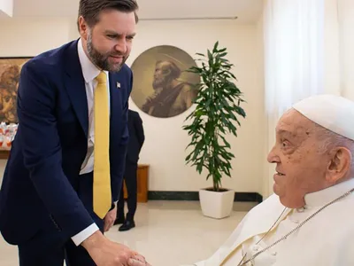 Papa Francisc s-a întalnit cu vicepreședintele J.D. Vance cu o zi înainte să moară. Ce au discutat? - Foto: Profimedia Images