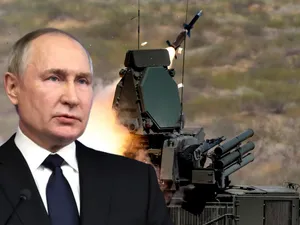 Putin și sistemul de rachete Pantsir S-1 - Foto: Profimedia Images