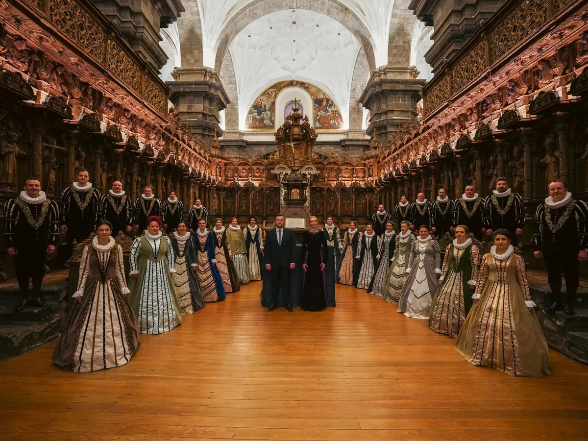 Corul Madrigal, primul cor din lume care face un videoclip în orașul sacru Machu Picchu - Foto: Facebook/Madrigal