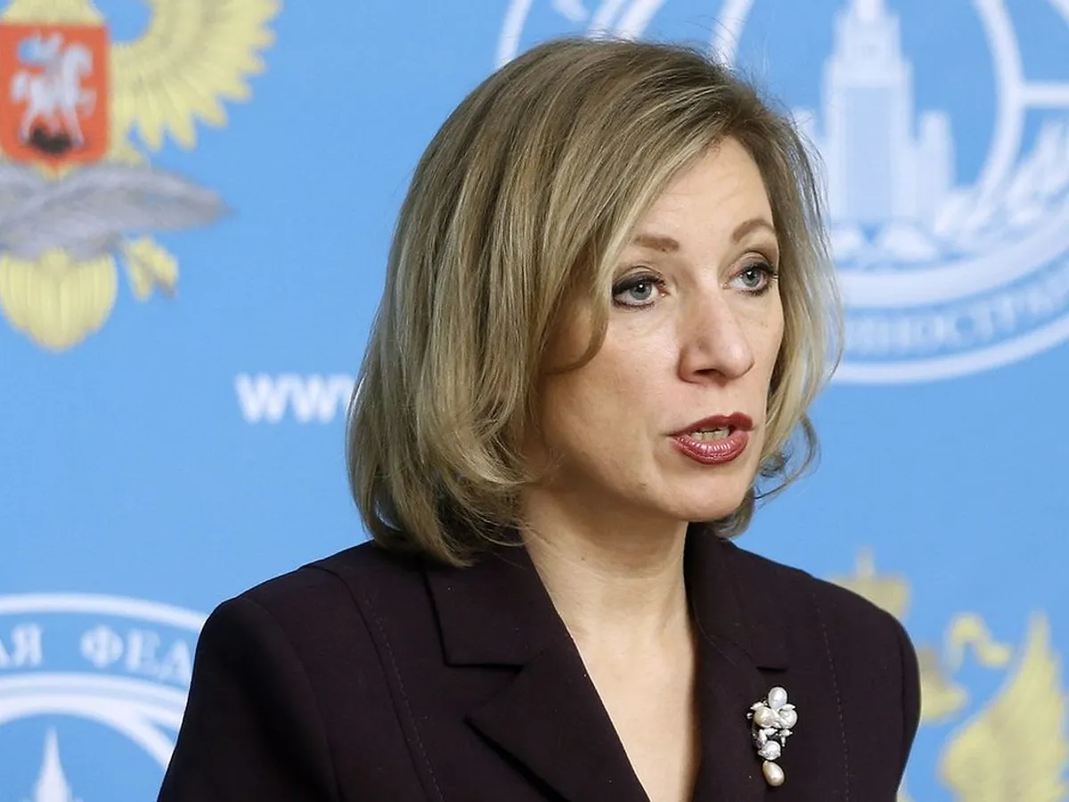 Maria Zaharova, purtătorul de cuvânt al foreign office-ului rus - Foto: Profimedia Images