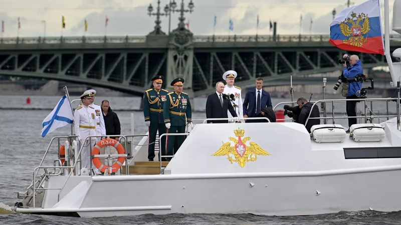 Putin a semnat noua Doctrină Navală a Rusiei/foto: profimedia