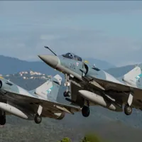 Ce pot face ucrainenii cu avionul Mirage-5 din Franța. Are 6300 kg de arme, inclusiv rachetele SCALP - Foto: French Air Force (imagine cu caracter ilustrativ)