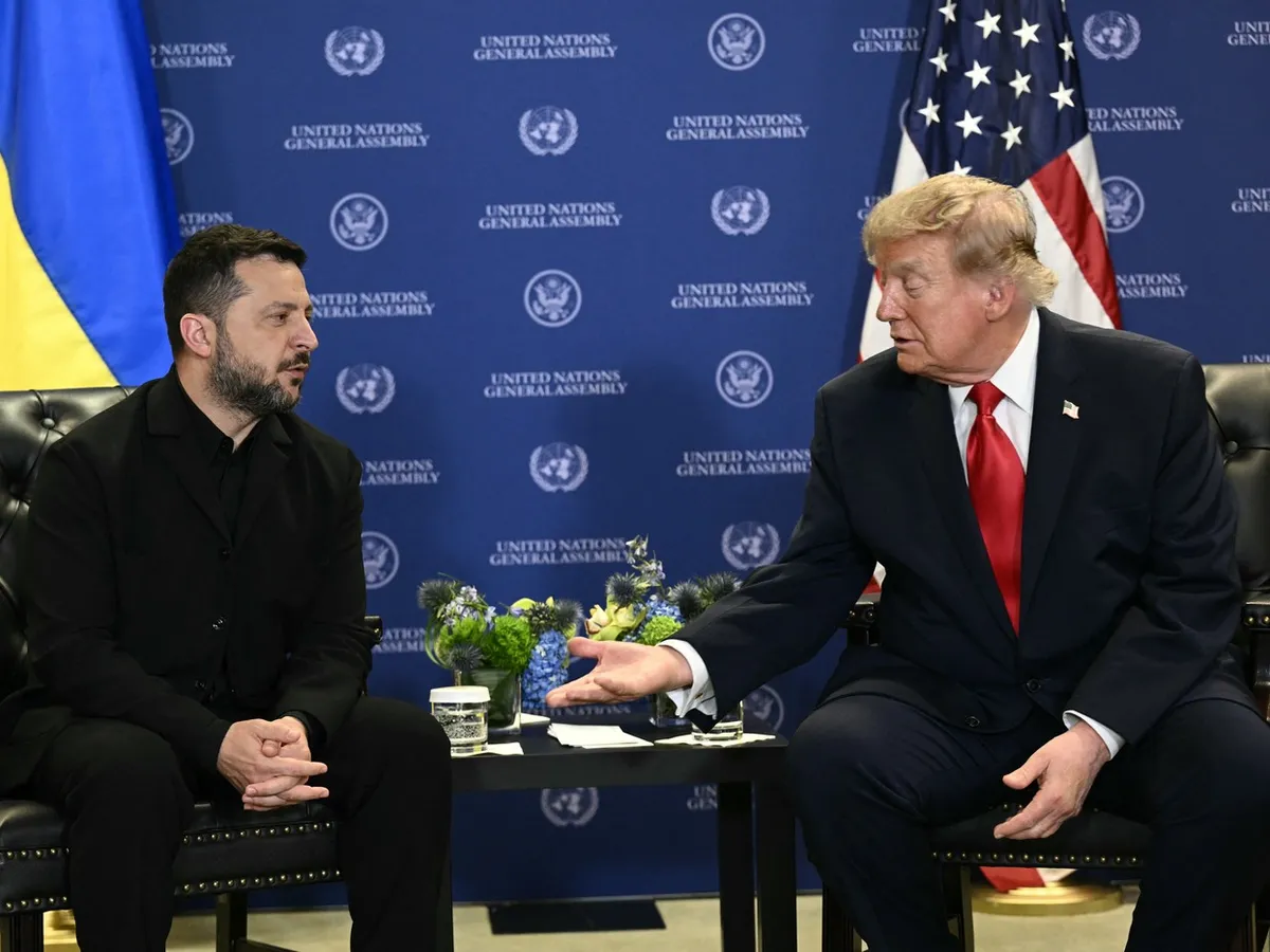 Volodimir Zelenski și Donald Trump - Foto: Profimedia images