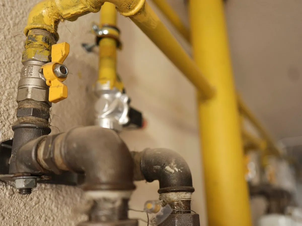 Instalație de gaz Foto: Inquam Photos/ Octav Ganea