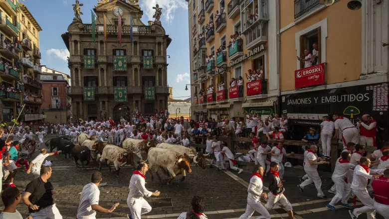 Festivalul spaniol San Fermin/FOTO: Getty