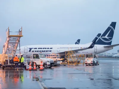 Avion Tarom - Foto: INQUAM Photos/Alexandra Pandrea (Imagine cu rol ilustrativ)
