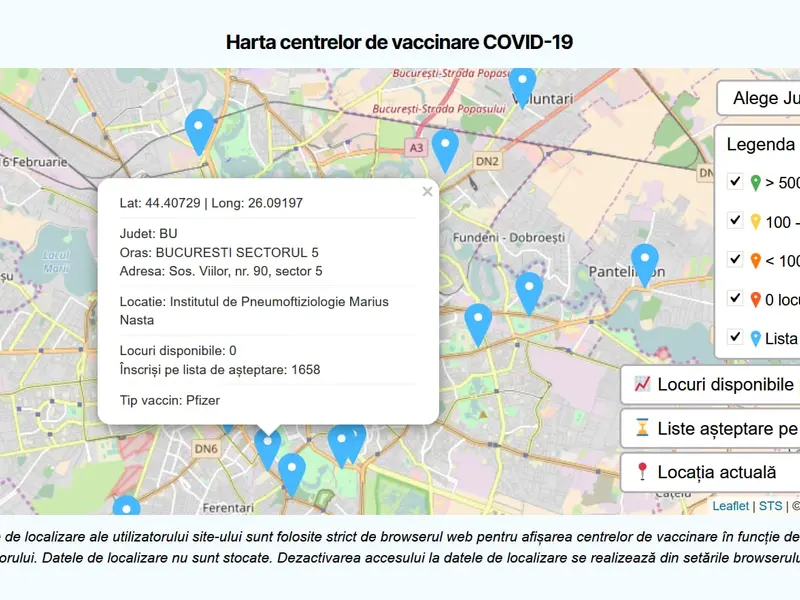 Eroare la vaccinare: oamenii înscriși de la început pe liste n-au primit nici acum SMS-uri. Sursa: CNCAV