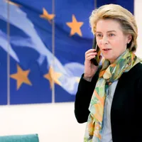 Premierul Italiei a discutat cu șefa Comisiei Europene, Ursula von der Leyen/FOTO: Twitter