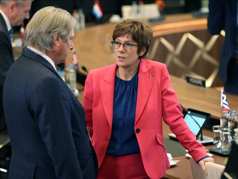 Ministrul german al Apărării, Annegret Kramp-Karrenbauer/foto: reuters