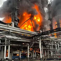 Incendiu la un gazoduct în Rusia - Foto: Digi24