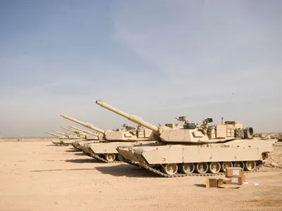 Tancuri M1 Abrams - Foto: Profimedia