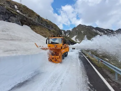 Transfăgărășanul se va deschide în următoarele două săptămâni. E mai puțină zăpadă față de alți ani - Foto: Facebook / DRDP