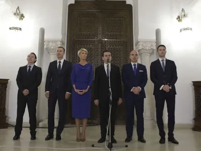 Delegația PNL la Cotroceni. Foto Inquam Photos/Octav Ganea