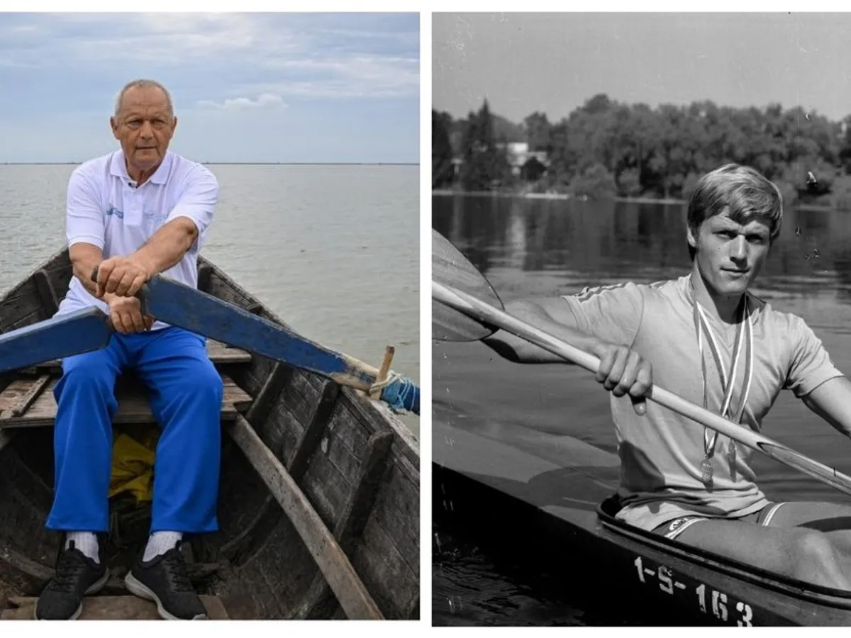 Primul campion olimpic la kaiac din istoria României a decedat la 69 ani. A concurat cu padela ruptă - Foto: Colaj/ Arhivă