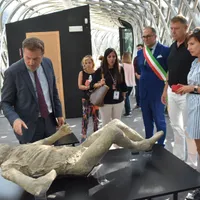 Familia Iohannis la Pompei Foto: Facebook