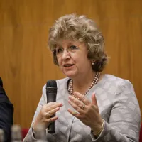 Fosta șefă a OMV Petrom, Mariana Gheorghe, a semnat contracte de miliarde pentru firma la care și-a plasat soțul Foto: INQUAM Photos/George Călin