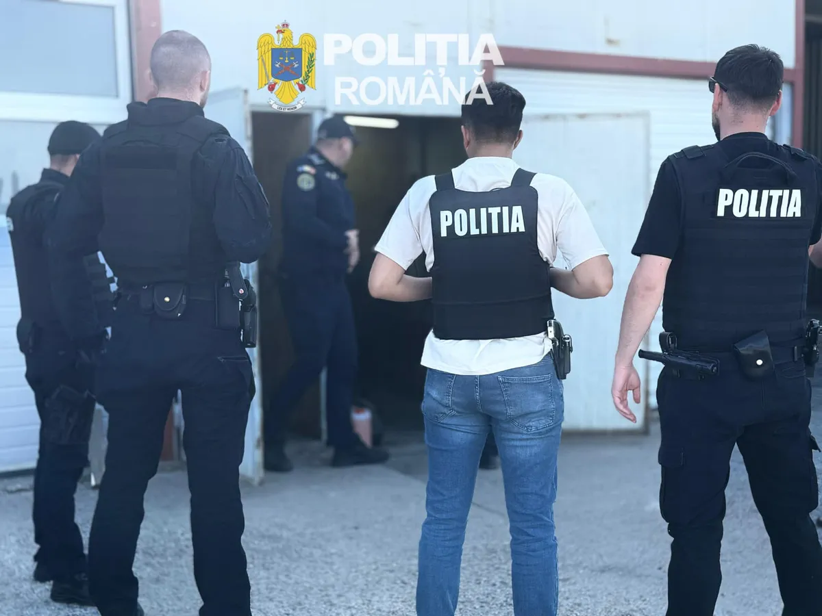 Percheziții - Foto: Poliția Română