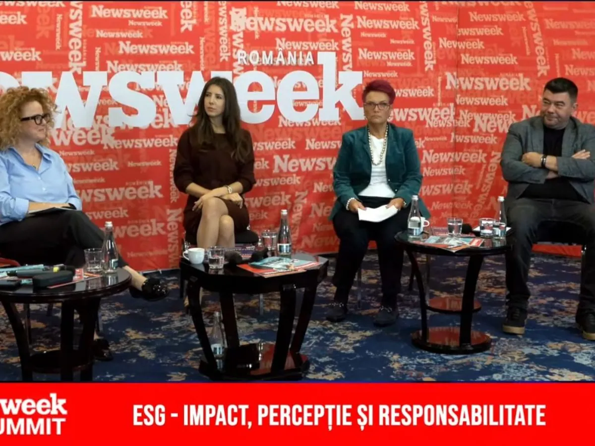 Plan de ansamblu de la  Newsweek ESG Summit 2025 - Foto: Newsweek România