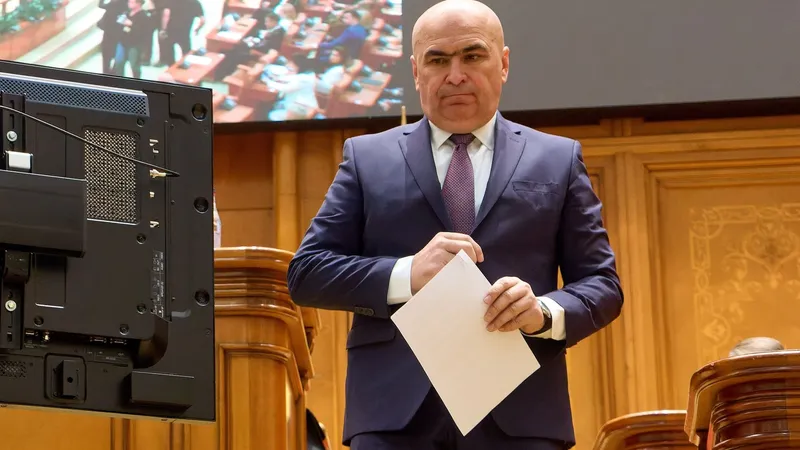 Ilie Bolojan și-a asumat răspunderea în parlament pe pachetul 2 de măsuri - foto: Profimedia Images